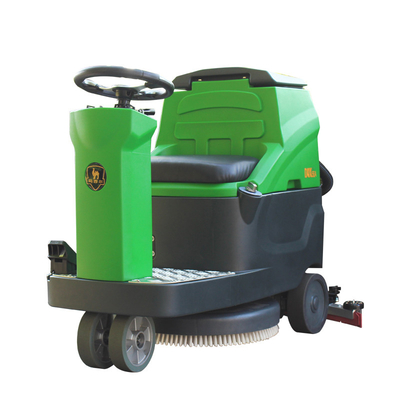 शॉपिंग मॉल के रखरखाव के लिए 24V CleanHorse DQX56A मिनी ड्राइविंग फ्लोर टाइल स्क्रबर